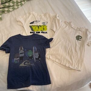 3T Vans/Quiksilver t-shirts